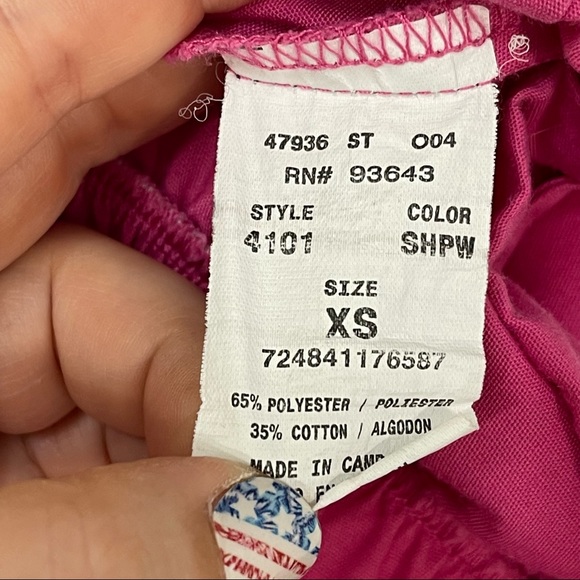 Cherokee, Elastic/Drawstring Scrub Bottoms. Size XS. In excellent condition! - Picture 6 of 7